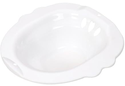 Sharplace Sitz Bath for Toilet Seat Bidet for Washing Buttocks Anti Overflow Yoni Steam Seat Over The Toilet Basin for Soak, White