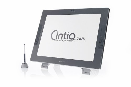 Wacom Cintiq 21UX - Tableta Ordenador (LCD, 54,1 cm (21,3 Pulgadas), Cables con Conector USB, adaptadores externos DVI/VGA), Color Negro