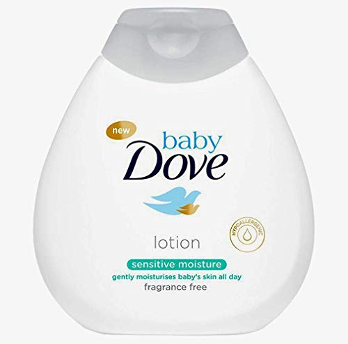 Baby Dove Sensitive Moisture Fragrance Free Lotion 200ml (Pack of 2)