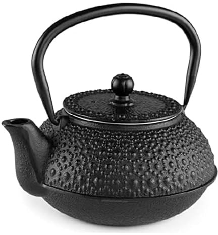 Suinga Tetera de Hierro Fundido Japonesa Tetsubin | Tetera Tradicional de 800ml para Te con Filtro de Acero Inoxidable | Interior Esmaltado | Apta para Todo Tipo de Fuegos | Tetera Infusiones