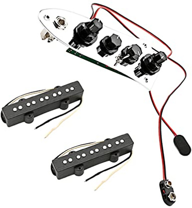 Milisten 1satz Jb Bass Pickup Set Saiten-bass Langlebige Humbucker-abnehmbare Teile Installieren Für Bassliebhaber Hochwertiges Material Leicht Und Tragbar