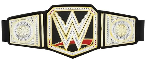 Mattel WWE Championship-Gürtel für Kinder zum Rollenspielen, authentisches Design mit verstellbarem Gürtel, für Kinder ab 6 Jahren, HNY42