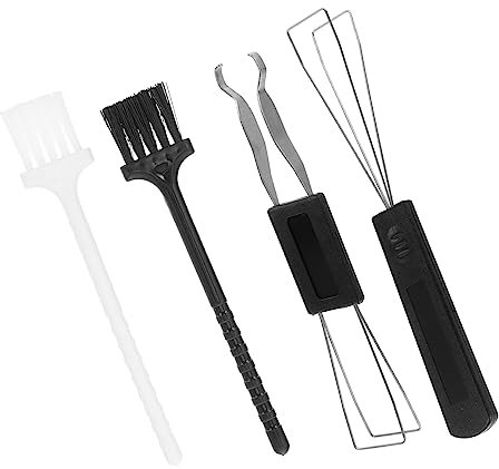 Homoyoyo 1juego Kit De Limpieza Para Teclado Mecánico Extractor De Teclas y Cepillo Para Limpieza De Polvo Ordenadores Herramientas Esenciales Para Usuarios De Teclados Mecánicos