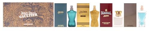 Jean Paul Gaultier - Juego de regalo de 4 piezas: Le Male, Scandal, Le Male Elixir, Le Beau Eau De Toilette Sprays 6.8 g cada uno