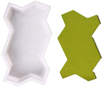 Stampi per Cemento,Stampi per Pietra Mold mattone pavimentazione di pietra fai da te Path Maker cassaforma del mattone del cemento The Stone pavimentazione stradale Stampi Strumento for decorazione de