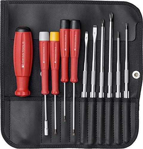 PB Swiss Tools Schraubenzieher Set PH Schlitz Torx Sechskant, 8220.ind