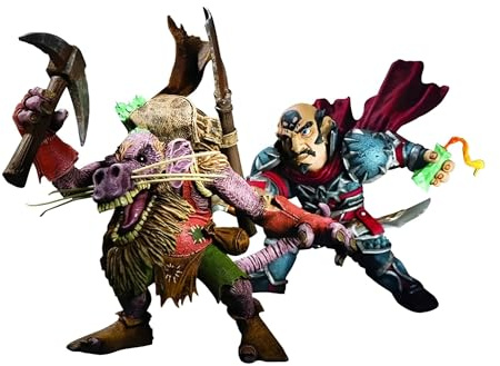 Action Figur WoW Gnome Rogue vs. Kobold Miner (Serie VIII)