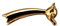 Alessi AMGI25 Figuras de Navidad, Vidrio, Amarillo, 8,5 x 0,24 x 5,5 cm