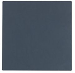 LindDNA Glass Mats Leather Size 10x10 cm (Shape: Square) Glasuntersetzer, Nupo, Dark Blue, 10x10cm