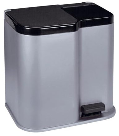 Curver, Pattumiera Duo, 21L, Pattumiera a Pedale