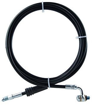 Motorrad Bremsleitung Elektrisches Mountain Road Bike Hydraulisches Bremszubehör Schrauben Kupferhülse Ölnadel Custom One-Piece Tubing Vorderradbremsschlauch (Color : 1350mm)