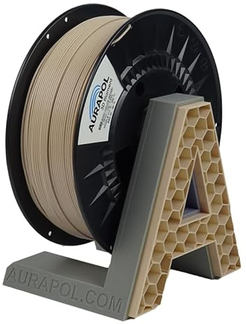 AURAPOL PETG Filament 1.75 | 1kg ARMEE Wüstensturm | filament-3d-druckmaterialien | 1 kg Premium 3D Drucker Filament kompatibel mit meisten FDM(FFF)-3D-Druckern und 3D-Stiften | ARMY Desert Storm