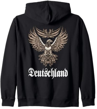 Deutschland, Deutscher Adler, Deutschland Kapuzenjacke