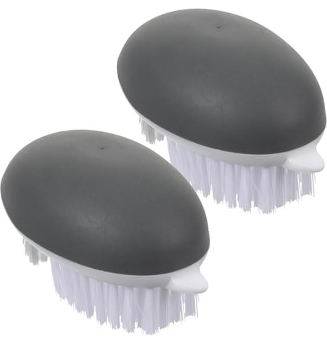 Alipis 2 Piezas Cepillo para Verduras De Estropajo para Limpiar Herramienta para Limpiar Frutas Agarre Cómodo para Limpieza De Cocina