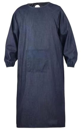 YsXoWiui Tablier de soudeur à manches pour adultes, unisexe, vêtement de travail pour le travail du bois, le toilettage canin et la soudure, Longueur 100cm