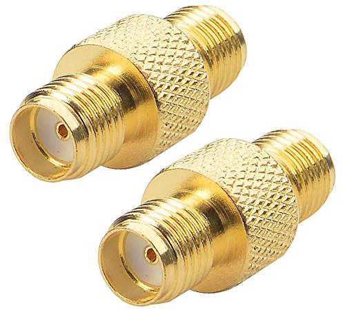 YILIANDUO RF Koaxl Adapter SMA Buchse zu Buchse für Antenne/WLAN