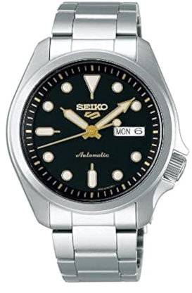 Seiko Orologio automatico 5 Sport SRPE57K1, cinturino, Bracciale