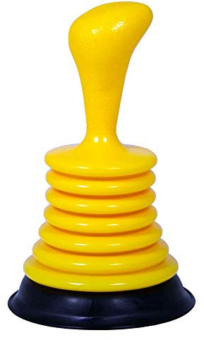 Genius ideas O47018 - Desatascador mini ventosa, color naranja