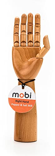 MOBI Handy Salt 'N Pepper Mill Molino a mano derecha..
