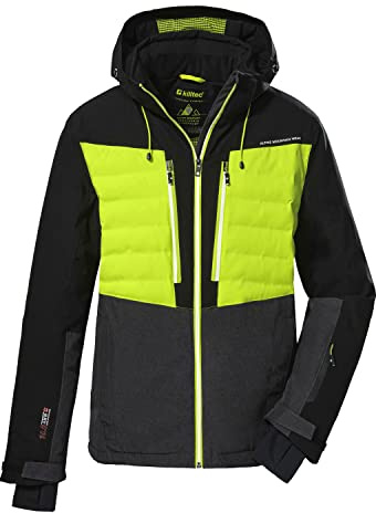 Killtec Herren Ksw 56 Mn Ski Jckt Skijacke/Funktionsjacke mit abzippbarer Kapuze und Schneefang