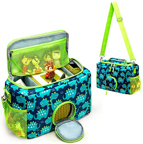 MaidMAX Estuche de Transporte portátil Compatible con Tonies Kids Audio Player Starter Set y Tonies Figures Characters, Caja de Transporte para niño niña