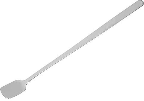 Akozon 17cm Stainless Steel Long Handle Bar Candle Mixing Spoon for Stirring Wax Coffee Tea Candle (1 Count)