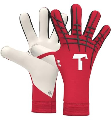 T1TAN Torwarthandschuhe Herren Beast, Größe 6-11, viele Farben, Tormannhandschuhe Erwachsene, Torhüterhandschuhe Jugendliche, Fußballhandschuhe für Kinder, 4mm Profi Grip, Atmungsaktiv, Hybrid Cut