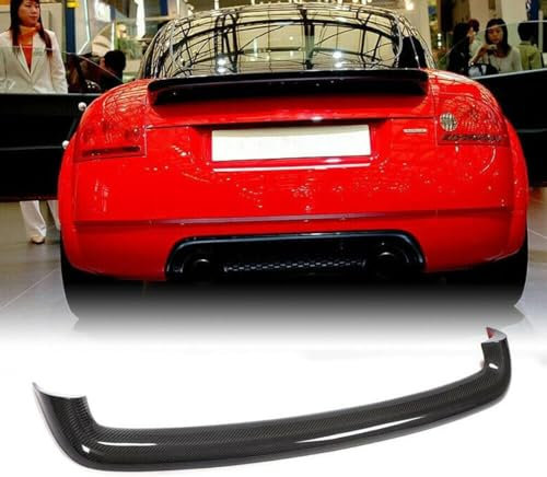 YWLETO Auto-Heckflügel-Spoiler, Dach-Heckflügel-Spoiler, für Audi TT Mk1 Type 8N TT Quattro 1998-2006