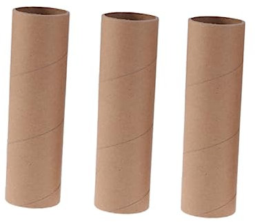 Operitacx 30 Stk Verpackungsmaterial Kraft leere Postversand Toilettenpapierrolle klein Zeichnungen Versandhülsen Kartonröhren Röhren für Kunstmalereien Zylinder Papierrohr Kunsthandwerk