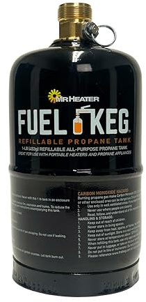 Fuel Keg 1lb Refillable Tank