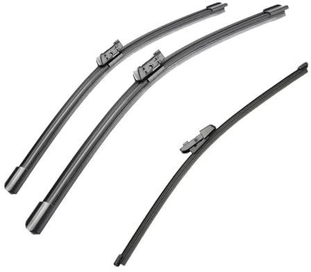 Tergicristallo auto 28+16+14 Spazzole tergicristallo anteriori posteriori Tagliacristallo per parabrezza, per Seat Alhambra 7N 2010-2019