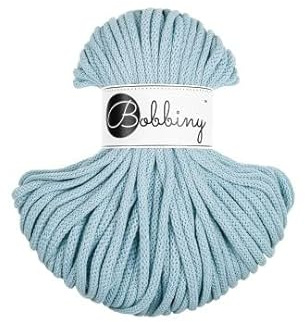 Premium Baumwoll-Flechtschnur - 5mm x 50m - Vielseitige Makramee-Kordel für Stricken, Weben, DIY-Basteln und Heimdekoration - Hochwertige Bunte Bastelschnur Flechtkordel - Misty