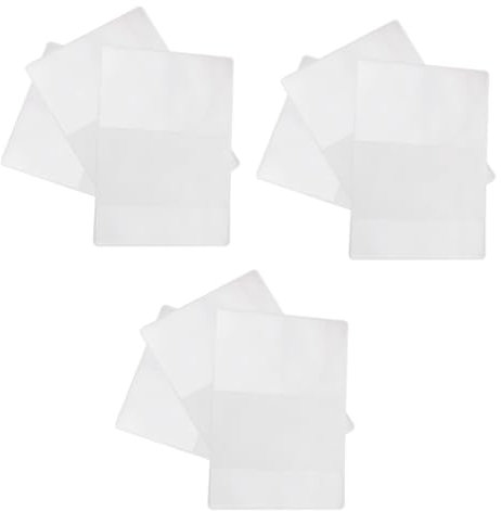 SHERCHPRY 15stücke Transparente PVC Reisepasshüllen Wasserdichtes Dokumenten-etui Id Schutz Reiseaccessoires Für Optimalen Schutz Von Reisepässen Und Dokumenten
