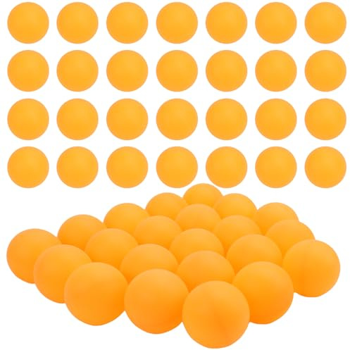 UVVRUR 50 Stück Bunte Tischtennisbälle Ping Pong BäLle 40mm Premium Tischtennisbälle Multifunktion Ping Pong Bälle für Erwachsene und Kinder Familienspiele,Katzenspielzeug