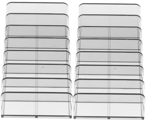 Veemoon 2piezas Organizador de Paletas de Maquillaje Soporte para Sombras de Ojos Contenedor de Almacenamiento para Paletas de Sombras de Ojos para Maquillaje de Viaje