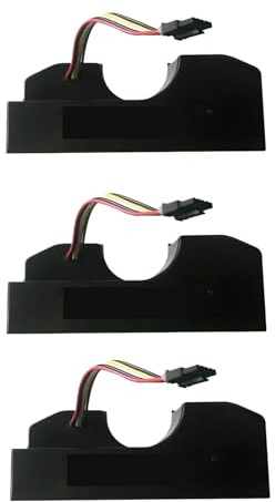 Repuestos For Aspiradoras Robóticas, Compatibles Con Cecotec Conga 3090, 3091, 3092 Y 2090, Con Batería De Iones De Litio.(3PCS)
