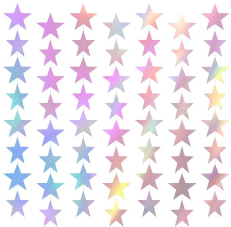 5 ghirlande di stelle in carta con glitter decorativi a forma di stella, per compleanni, Capodanno, carnevale, anniversari, matrimoni, decorazioni