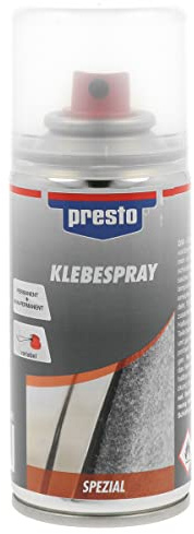 presto 429941 Klebespray 150 ml | Verstellbares Ventil, dauerhafte oder temporäre Haftung, OEM 429941