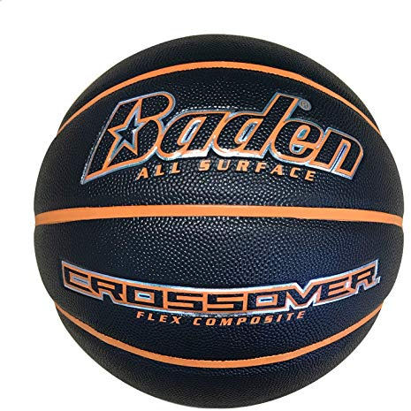 Baden Crossover Black/Orange Basketball Size 7