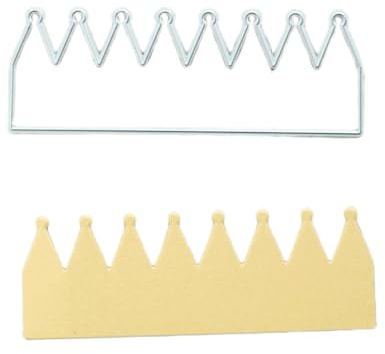 Stanzenshop Stanzschablone: Krone - Dein Kreativwerkzeug für einzigartige Papierkunst, ideal für DIY-Projekte und handgemachte Grußkarten.