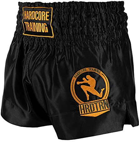 Hardcore Training Classic Muay Thai Kurze Hose Herren Schwarz Weiß Rot Blau Camo Thaiboxen Shorts MMA Kampf Kickboxen Sparring Boxen