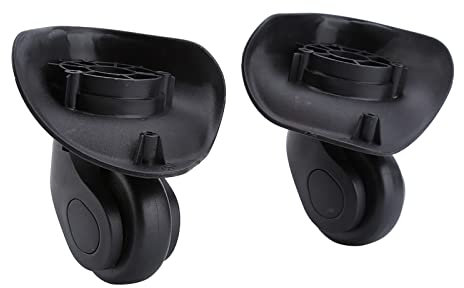 Tyenaza Universal Luggage Wheels, 2PCS Luggage Swivel Wheels Replacement Wheels for Luggage PVC Suitcase Wheels for Travel Bags Trolley Cases