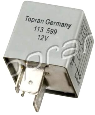 TOPRAN Relais, Kraftstoffpumpe | Kompatibel mit: AUDI 100 C4 Avant, 100 C4 Stufenheck, A4 B5, A4 B5 Avant, A6 C4, A6 C4 Avant, A6 C5, A6 C5 Avant, A8 D2