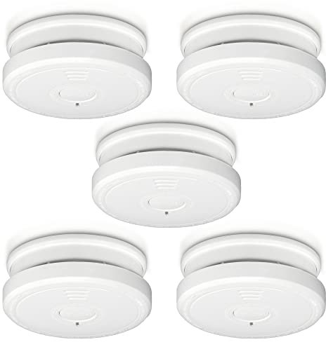 Alecto SA20 - 5 rilevatori di fumo, colore: Bianco