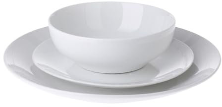 NO DISPONIBLE Servicio DE Mesa DE 12 Piezas Platos + Cuencos