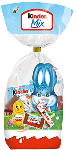 Kinder Mix Große Mischung Ostern | Mischung aus beliebten kinder Produkten | 1 x 202g