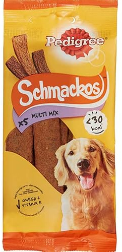 Pedigree Schmackos Leckerbissen für Hunde Aller Rassen mit Rindfleisch (30 x 36g)