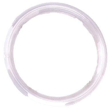 Floatdream Fahrrad Kettenradabdeckung, Kunststoff Fahrrad Kettenschutzring, Kettenschutzscheibe 8 Löcher, für 42 44 Zähne Fahrrad Mountainbike (Weiß)