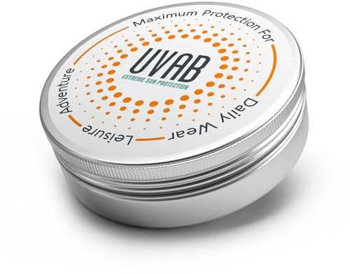 2X UVAB Zinc Face Sunblock: Opaque White 15ml Travel-Sized Pot For Sun Protection in Extreme Conditions. Perfect for Skiing, Climbing, Beach and Leisure Activities. Zinc Oxide Cream Mineral sunscreen.