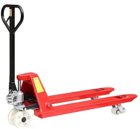 BADIKA transpalette Manuel Palette Mobile Transpalette Manuel 2/3/5 tonnes Chariot élévateur hydraulique Industriel(2t0n,Fork Width 680 mm)